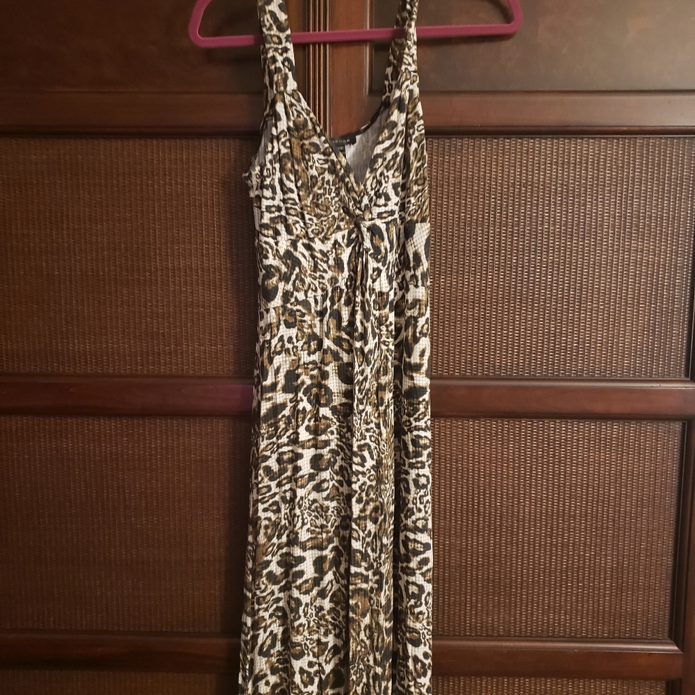 Leopard sundress size 8